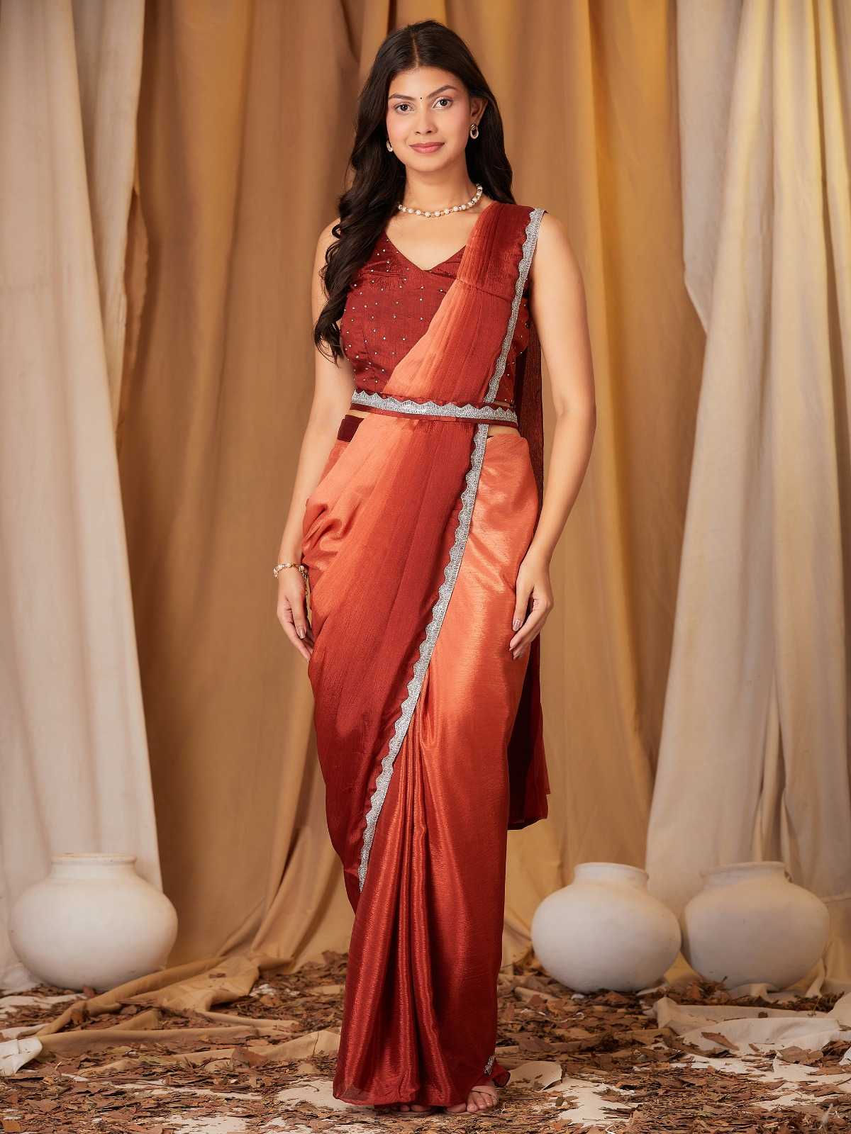 Amoha Trendz 101140 readymade saree online in india