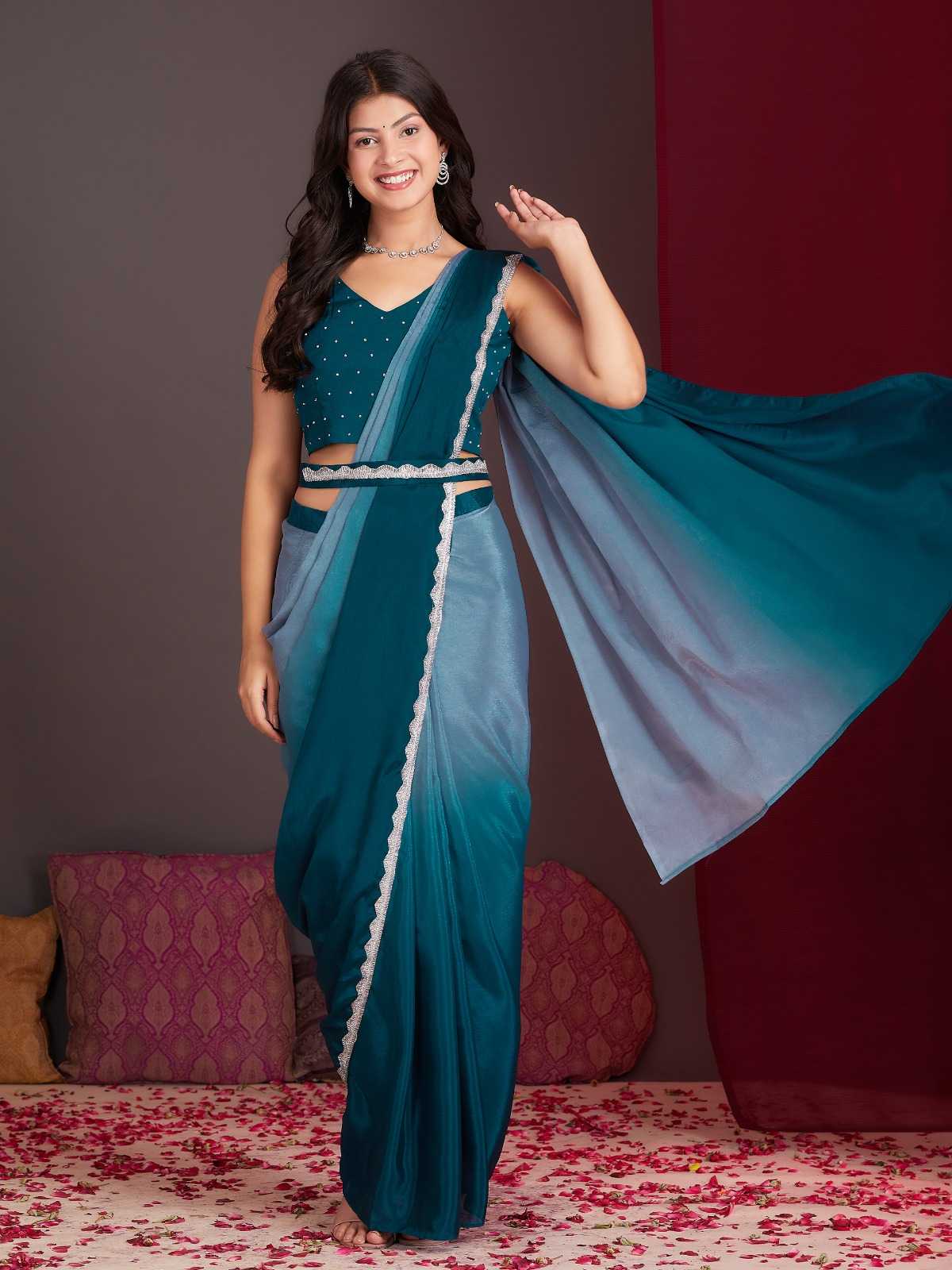Amoha Trendz 101140 readymade saree online in india