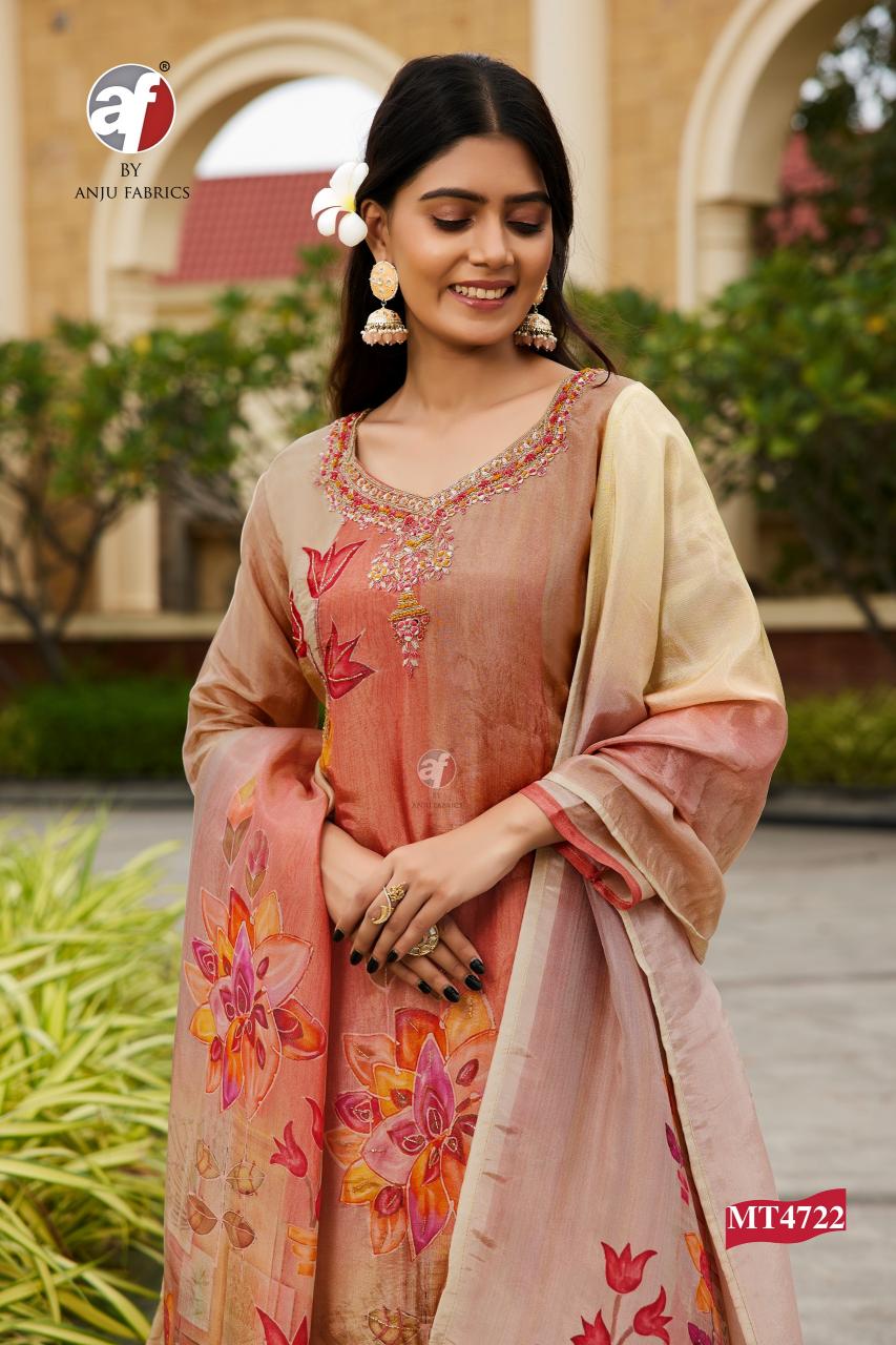 Anju Fabrics MT 4722 lab india craft kurtis