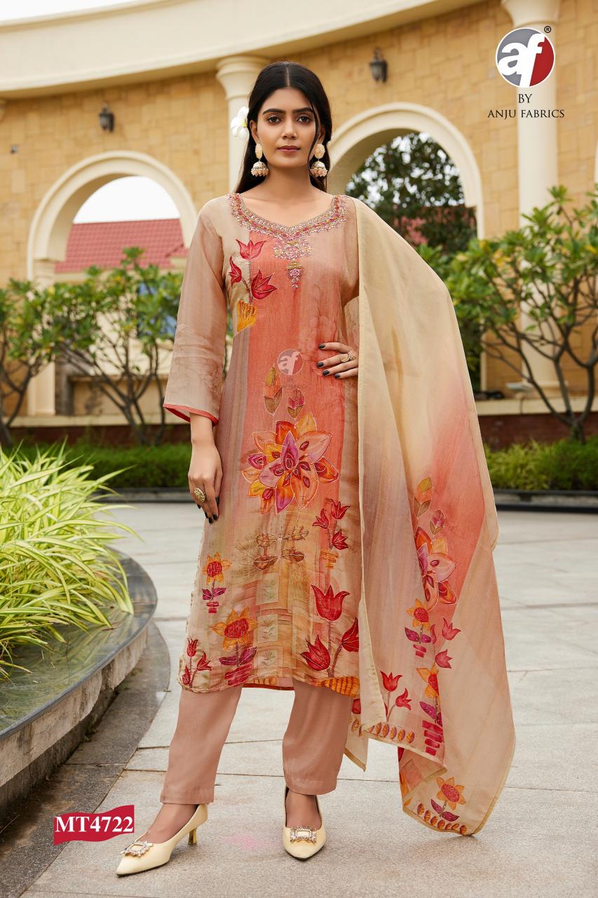 Anju Fabrics MT 4722 lab india craft kurtis