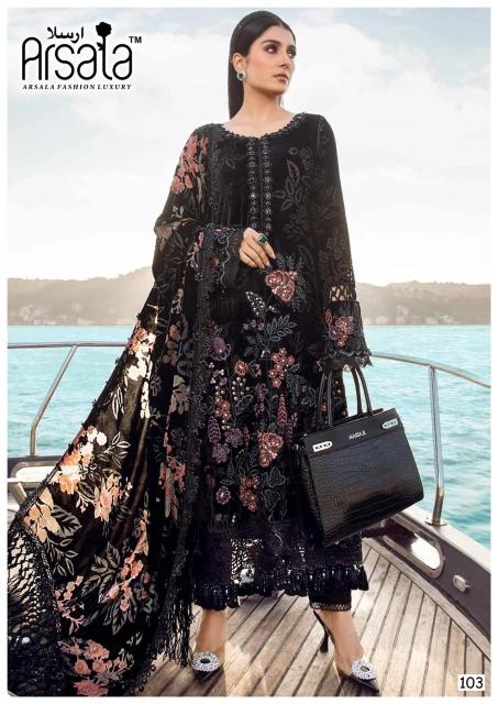 Arsala Amira Vol 01 Karachi Dress Material - Wholesale Catalog