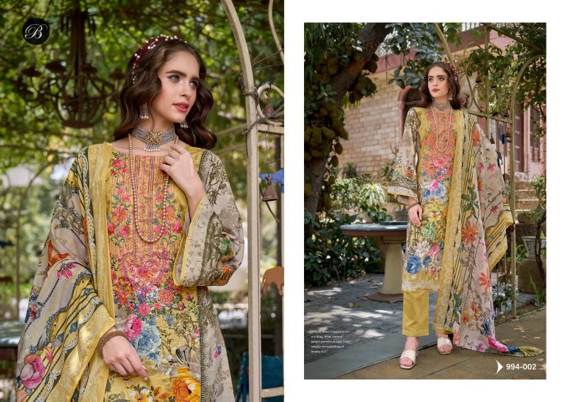 BelliZa NAIRA Vol 80 cotton dress material with cotton dupatta wholesale