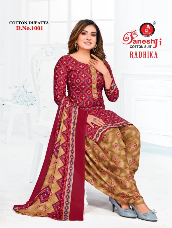 Ganeshji Radhika Vol-01 – Dress Material - Wholesale Catalog