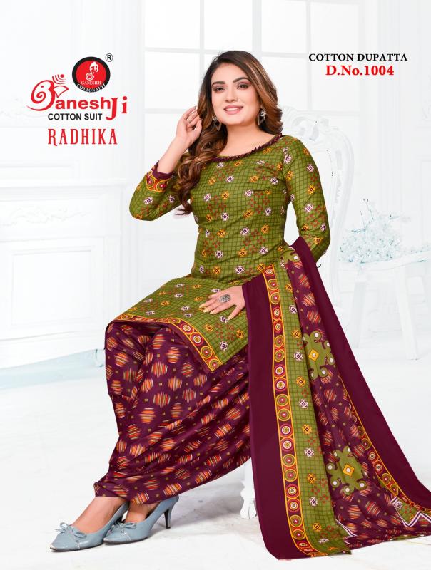 Ganeshji Radhika Vol-01 – Dress Material - Wholesale Catalog