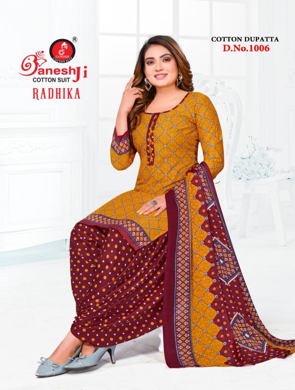 Ganeshji Radhika Vol-01 – Dress Material - Wholesale Catalog