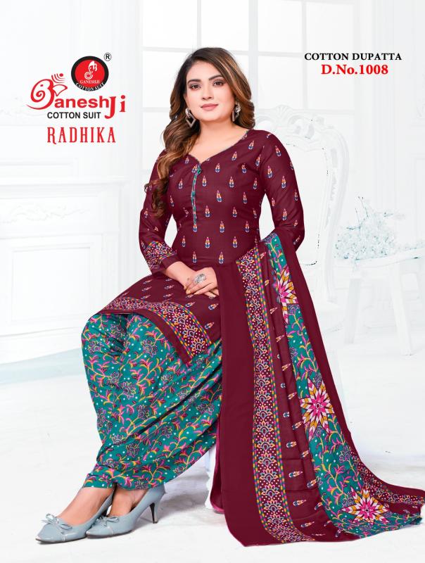 Ganeshji Radhika Vol-01 – Dress Material - Wholesale Catalog