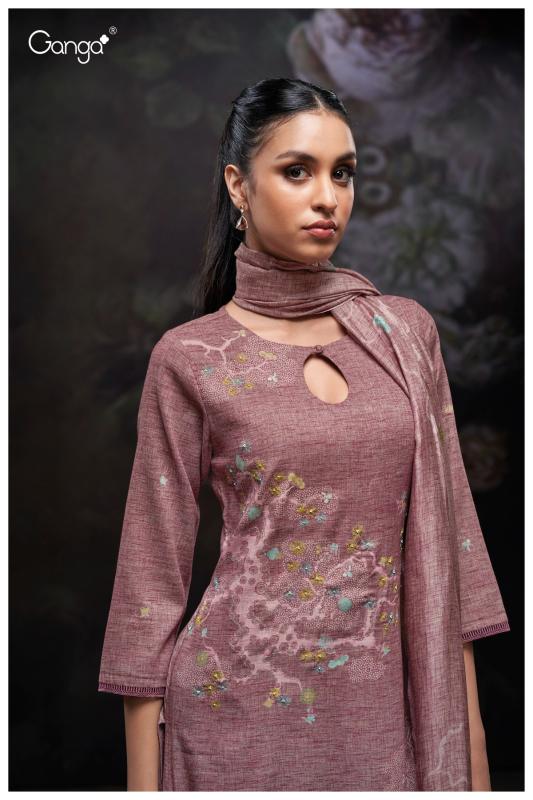 Ganga Areum 2965 Premium Cotton Blend Salwar Kameez Wholeslae Catalog