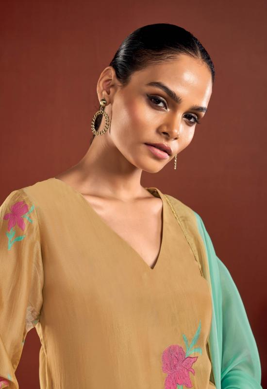 Ganga Lucella 2882 Premium Pure Bemberg Silk Salwar Kameez Wholeslae Catalog