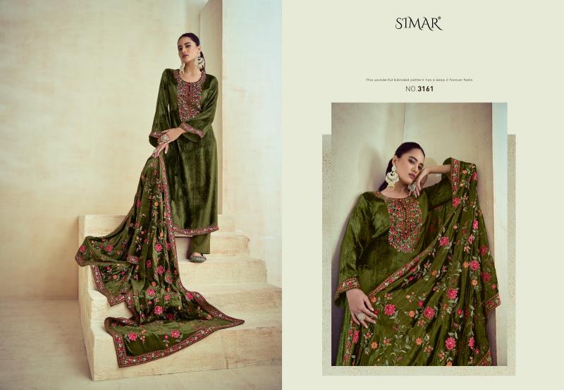 Glossy Simar Rang E Makhmali Vol 2 Salwar Kameez Wholesale Catalog