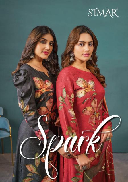 Glossy Simar Sanaz Digital Printed Salwar Suit Wholesale catalog