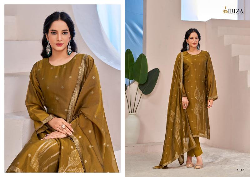Ibiza Sibani Pure Banglory Silk Jacquard Salwar Kameez Wholesale Catalog