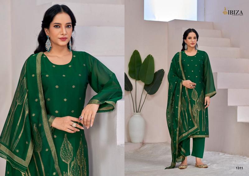 Ibiza Sibani Pure Banglory Silk Jacquard Salwar Kameez Wholesale Catalog