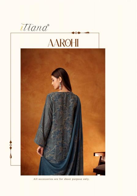 Itrana Sahiba Aarohi Muslin Silk Digital Printed Salwar Kameez Wholesale Catalog