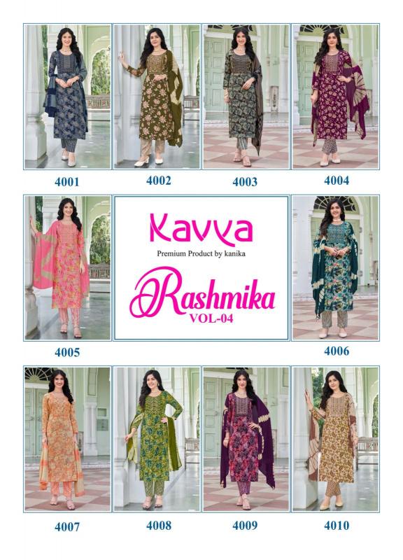 Kavya Rashmika Vol 4 stylish kurti buy online india