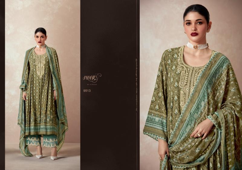 Kimora Heer Elaheh Pure Pashmina Digital Print Salwar Kameez Wholesale Catalog
