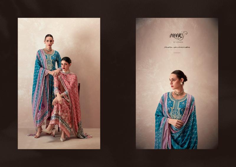 Kimora Heer Elaheh Pure Pashmina Digital Print Salwar Kameez Wholesale Catalog