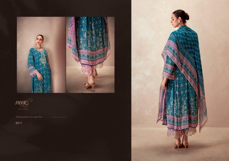 Kimora Heer Elaheh Pure Pashmina Digital Print Salwar Kameez Wholesale Catalog