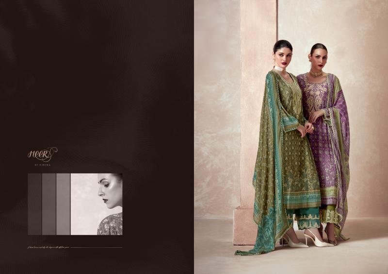 Kimora Heer Elaheh Pure Pashmina Digital Print Salwar Kameez Wholesale Catalog