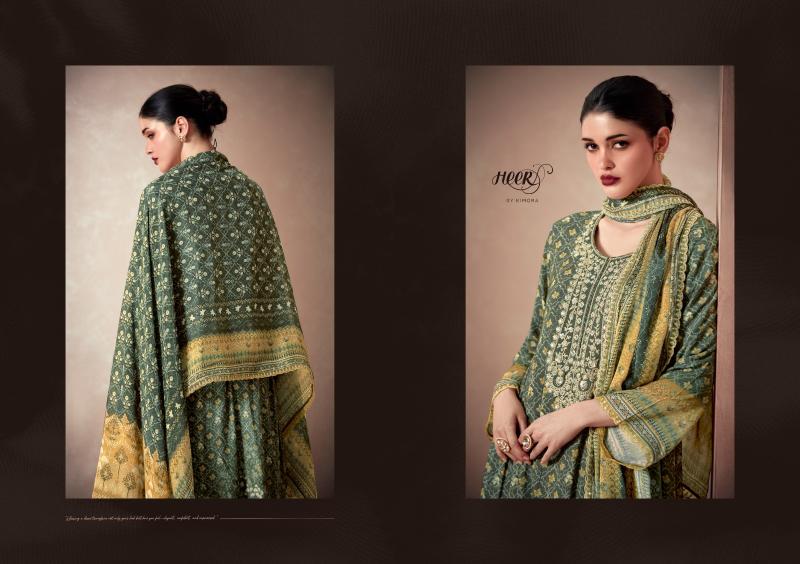 Kimora Heer Elaheh Pure Pashmina Digital Print Salwar Kameez Wholesale Catalog