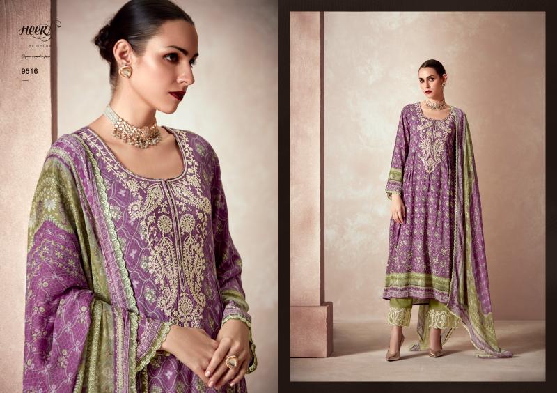 Kimora Heer Elaheh Pure Pashmina Digital Print Salwar Kameez Wholesale Catalog