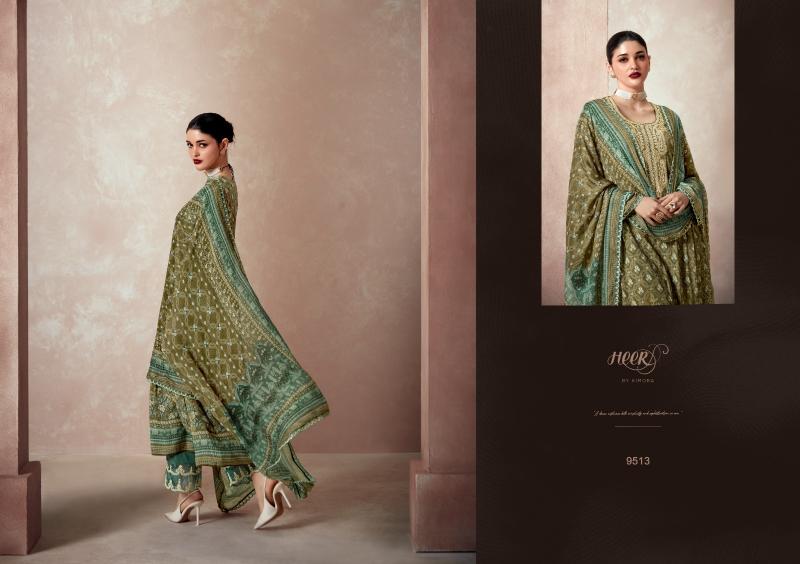 Kimora Heer Elaheh Pure Pashmina Digital Print Salwar Kameez Wholesale Catalog