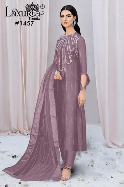 Laxuria Trendz 1457 Tunic Ready Made Pakistani Suits Wholesale Catalog