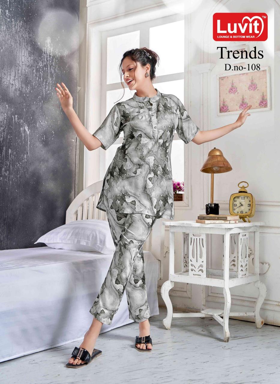 Luvit Trends Rayon Co-ord Set Wholesale Catalog