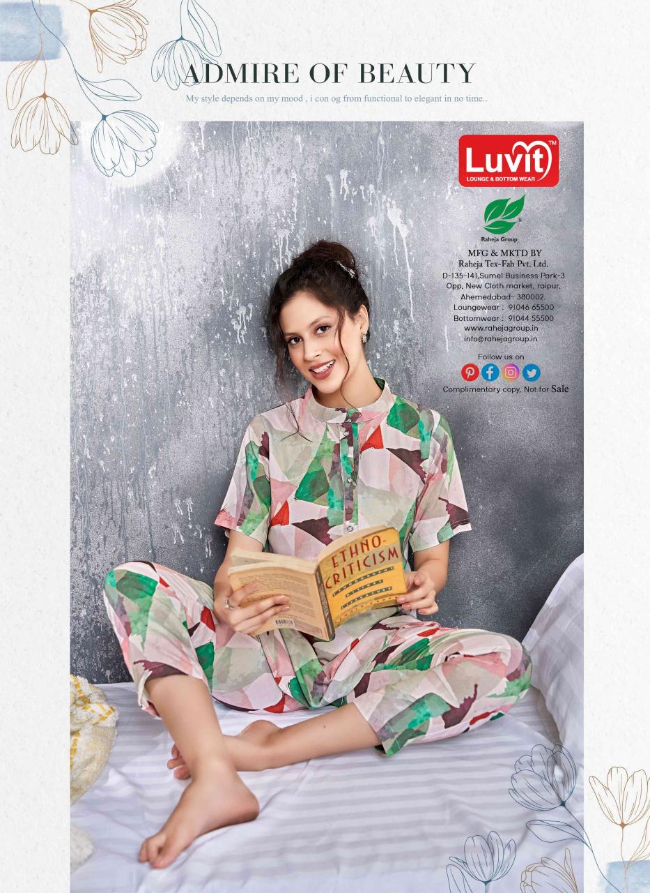 Luvit Trends Rayon Co-ord Set Wholesale Catalog