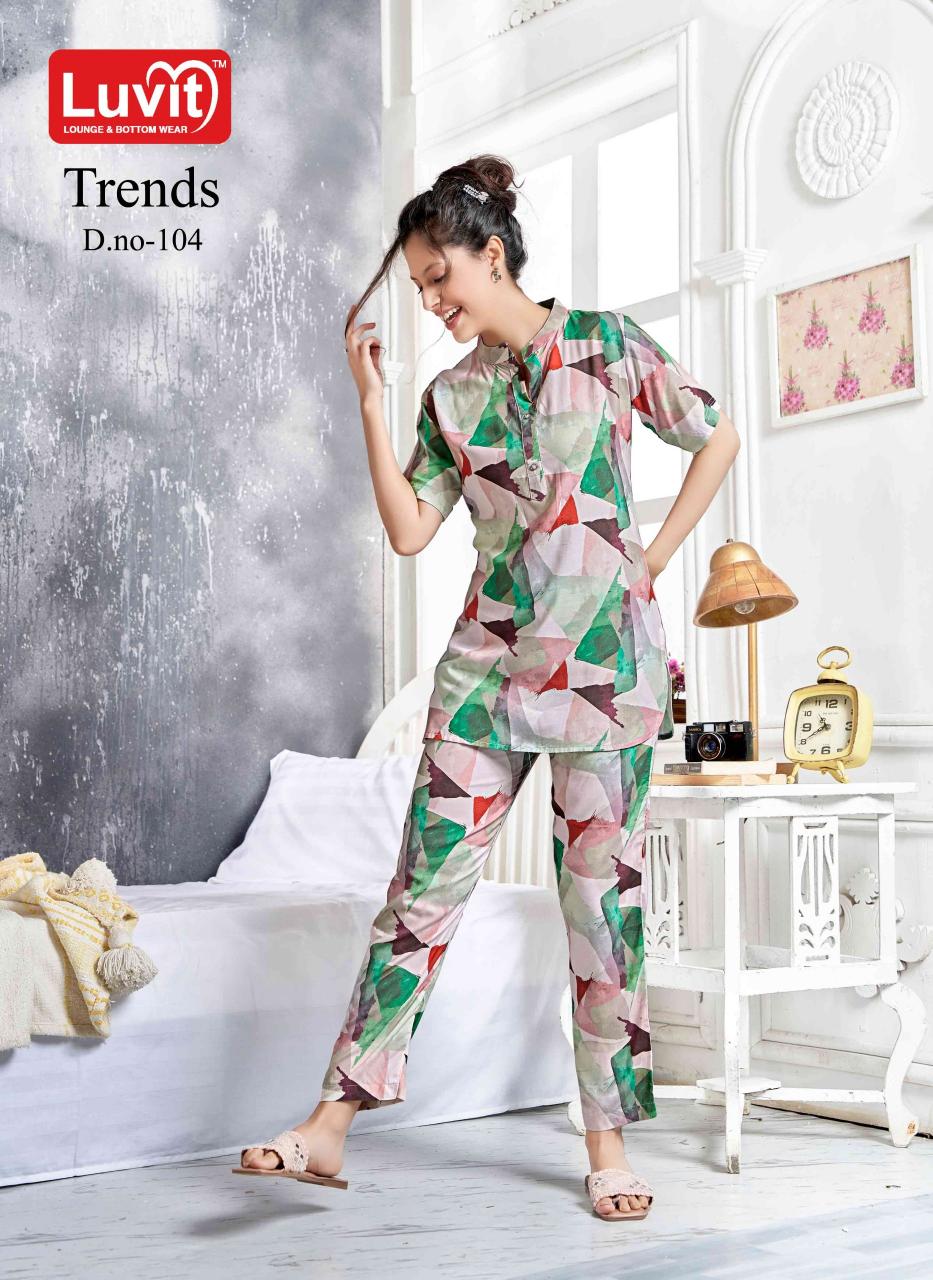 Luvit Trends Rayon Co-ord Set Wholesale Catalog