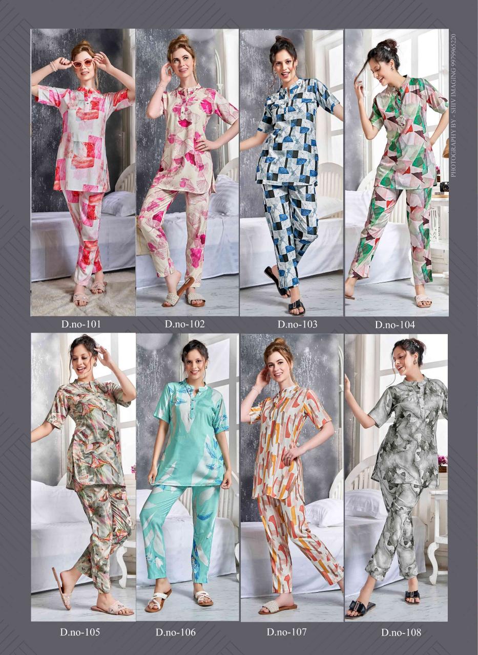 Luvit Trends Rayon Co-ord Set Wholesale Catalog