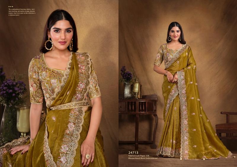 Mahotsav Mohmanthan 24700 SERIES TARINI buy saree fabric online india