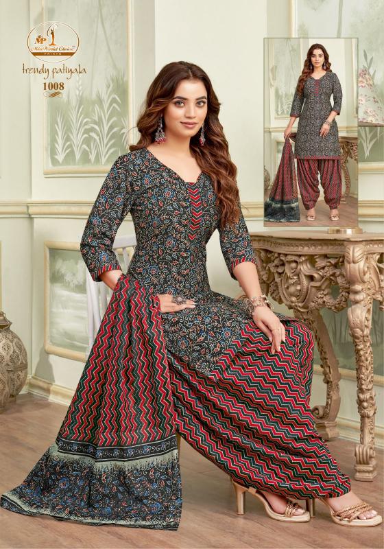 Miss World Trendy Patiyala Vol-01 – Dress Material - Wholesale Catalog