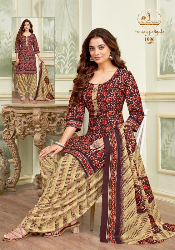 Miss World Trendy Patiyala Vol-01 – Dress Material - Wholesale Catalog