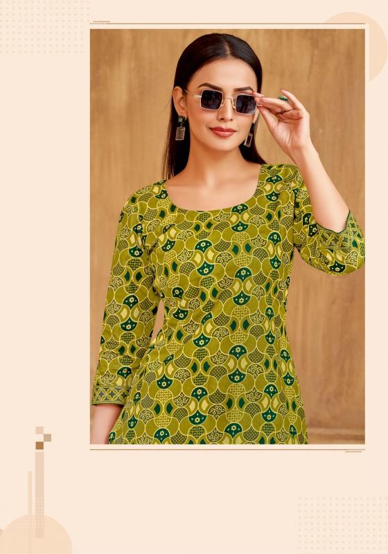 Missworld Choice Khushi Vol 1 short kurtis range readymade manufacturers in india