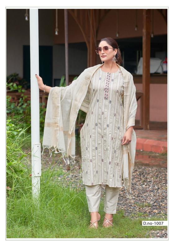 MYSTIC 9 Liza Vol 1 Cotton Handloom Fabric Kurti Wholesale Catalog
