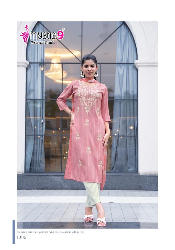 Mystic 9 Mihika Vol 1 ladies kurti wholesale market in india