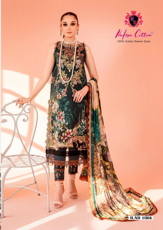 Nafisa Saniya Vol 1 Cotton Printed dress material wholesale in hyderabad