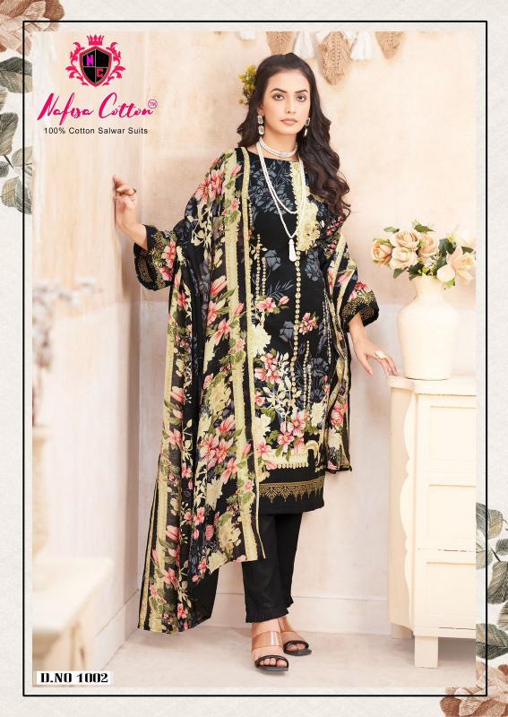 Nafisa Saniya Vol 1 Cotton Printed dress material wholesale in hyderabad