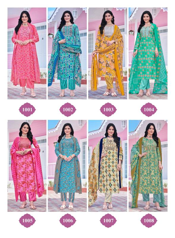 Navkar K.C Softy Vol 1 feb india party wear kurtis and pants