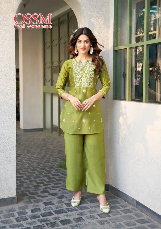 Ossm Vama Vol 2 Embroidered Fancy CoOrd Set Wholesale Catalog
