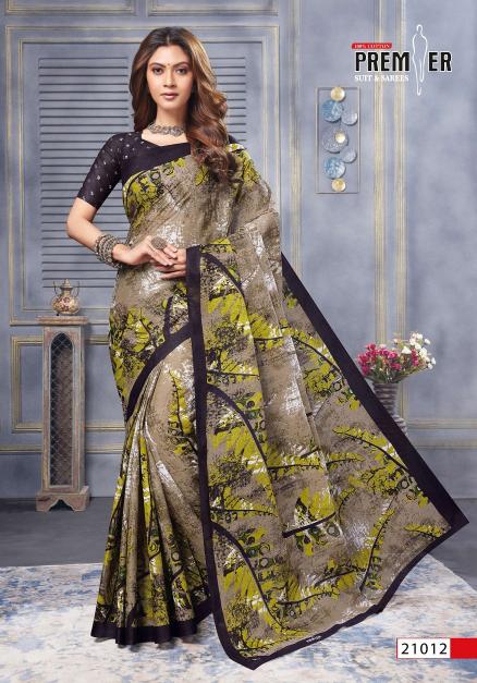 Premier Saravani Vol-21 – Cotton Sarees - Wholesale Catalog