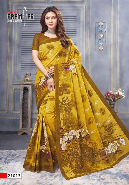 Premier Saravani Vol-21 – Cotton Sarees - Wholesale Catalog