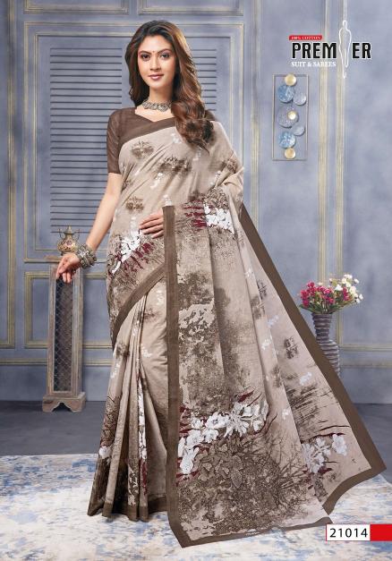 Premier Saravani Vol-21 – Cotton Sarees - Wholesale Catalog