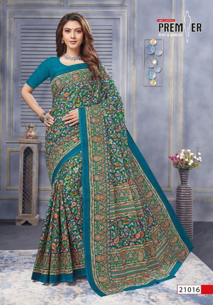 Premier Saravani Vol-21 – Cotton Sarees - Wholesale Catalog