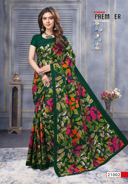 Premier Saravani Vol-21 – Cotton Sarees - Wholesale Catalog