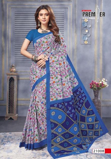 Premier Saravani Vol-21 – Cotton Sarees - Wholesale Catalog