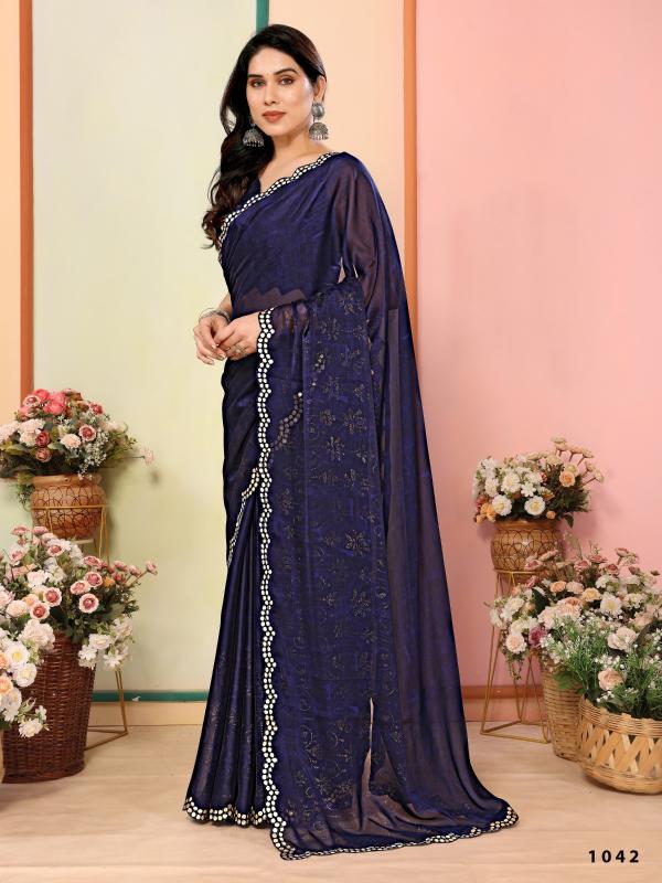 Sabella Aafreen Vol 5 black georgette saree online shopping india