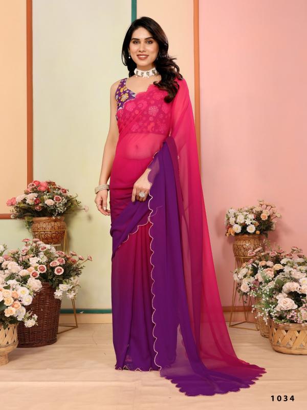 Sabella Aafreen Vol 5 black georgette saree online shopping india