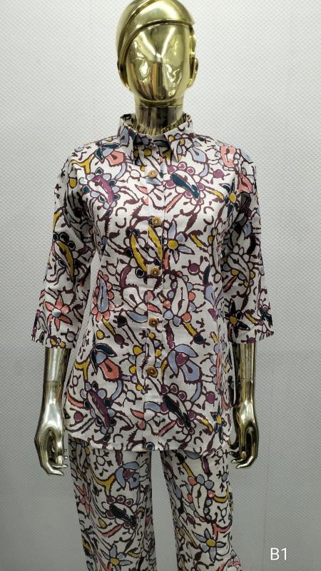 Sabella Alinee CottonFlex print Co-Ord Set Wholesale Catalog