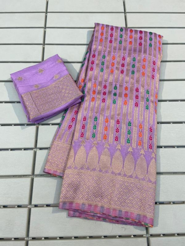 Sabella Pure Crepe Khadi Silk online india sarees